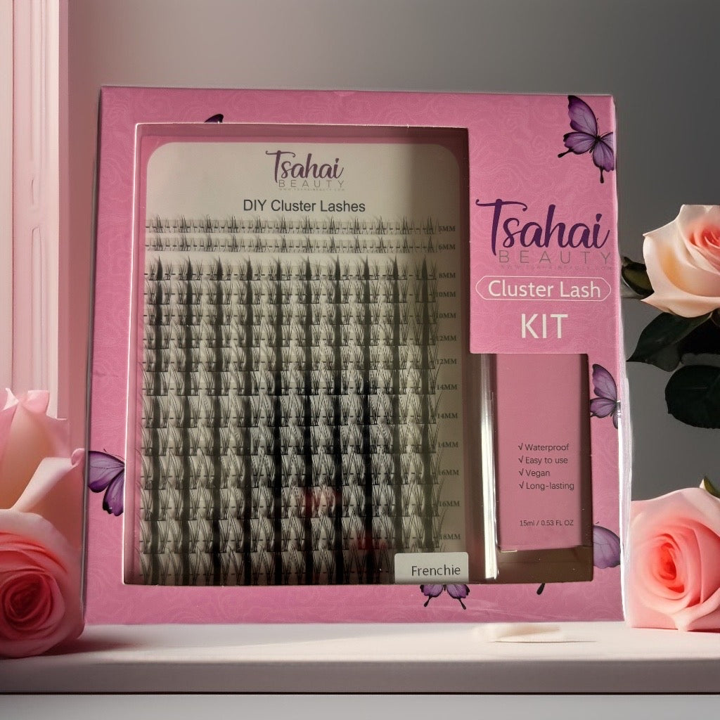Lash Clusters: Frenchie set